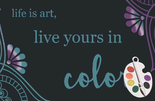 2016887 – Palette – Life is art, live yours in colors