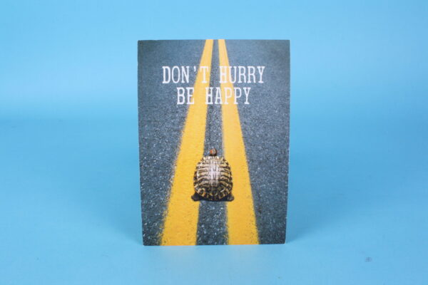 20161802 – Don’t hurry be happy