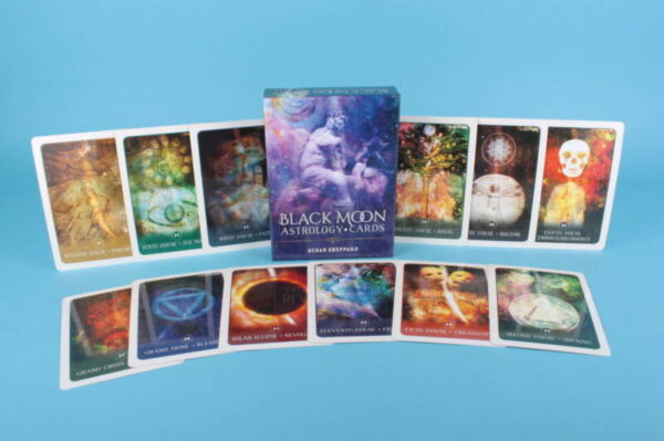 20203726 – Black Moon astrology cards